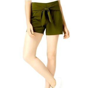 Bar III Womens Tie-Waist Shorts